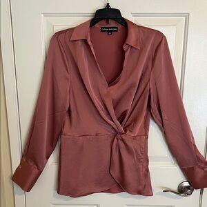 Catherine Malandrino Women's Blouse - Rose S